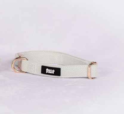 Sage Green Tweed Collar